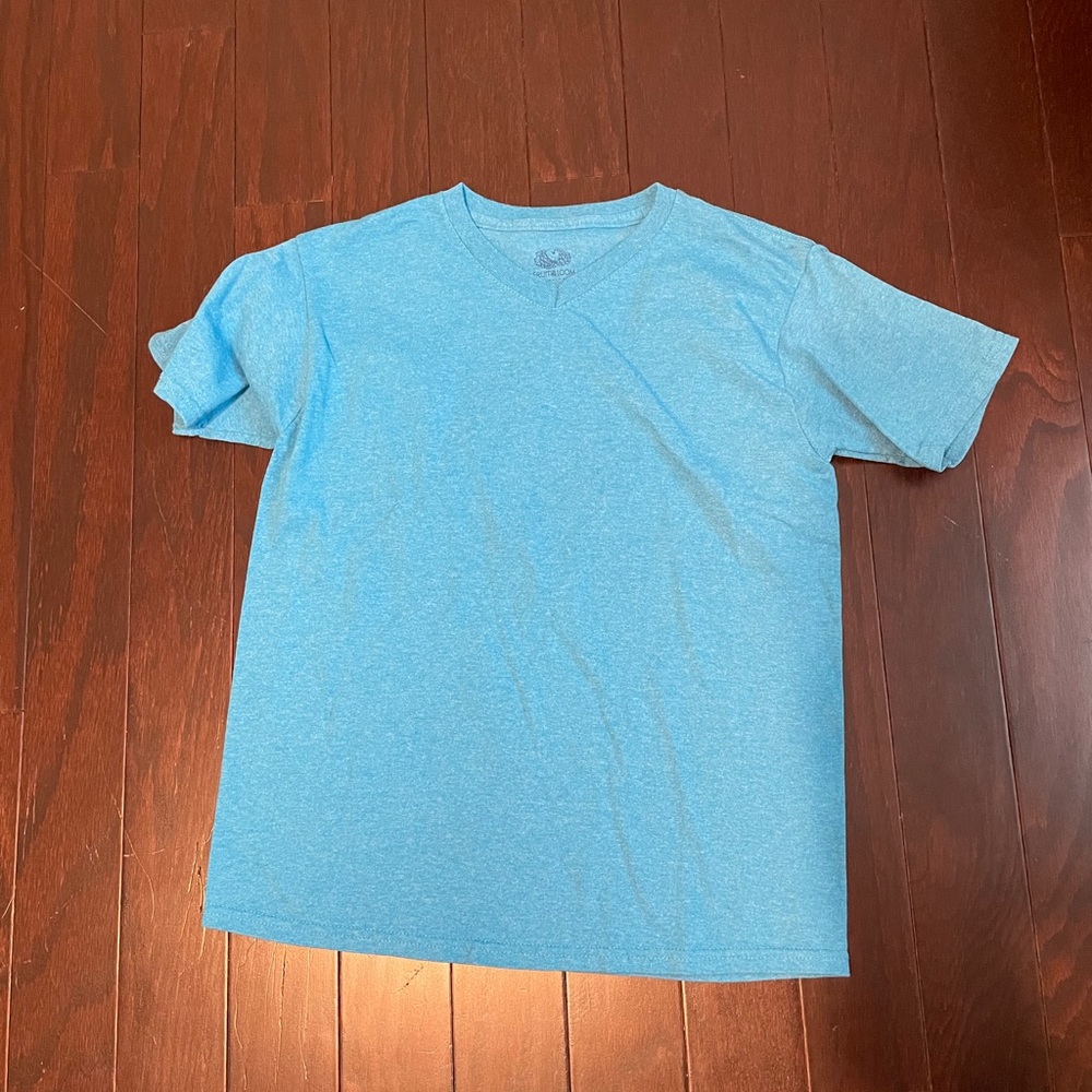Blue & white fruit of the loom child’s size L